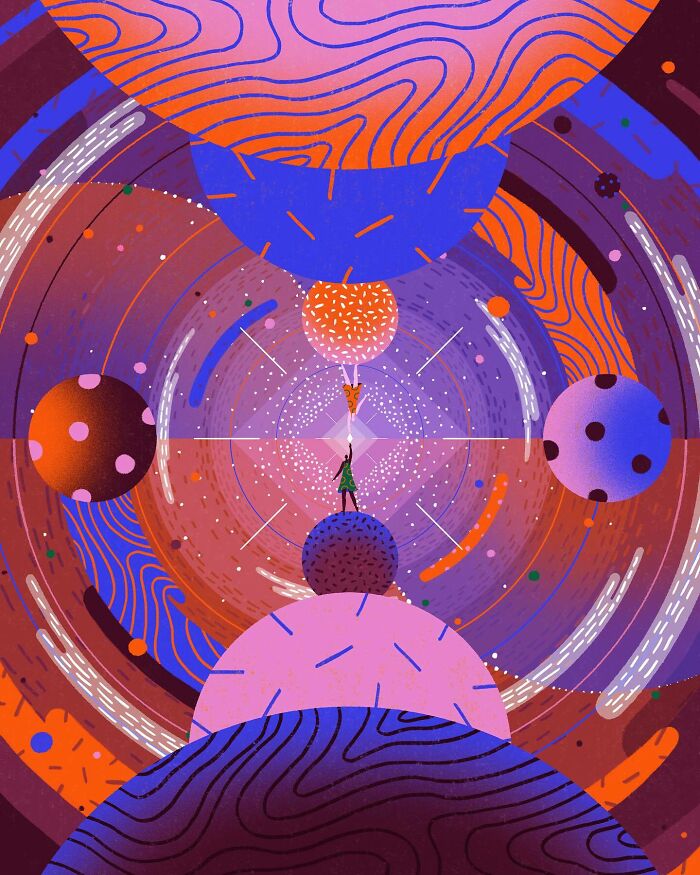 40 Vibrant And Immersive Visual Worlds By London-Based Illustrator Yukai Du