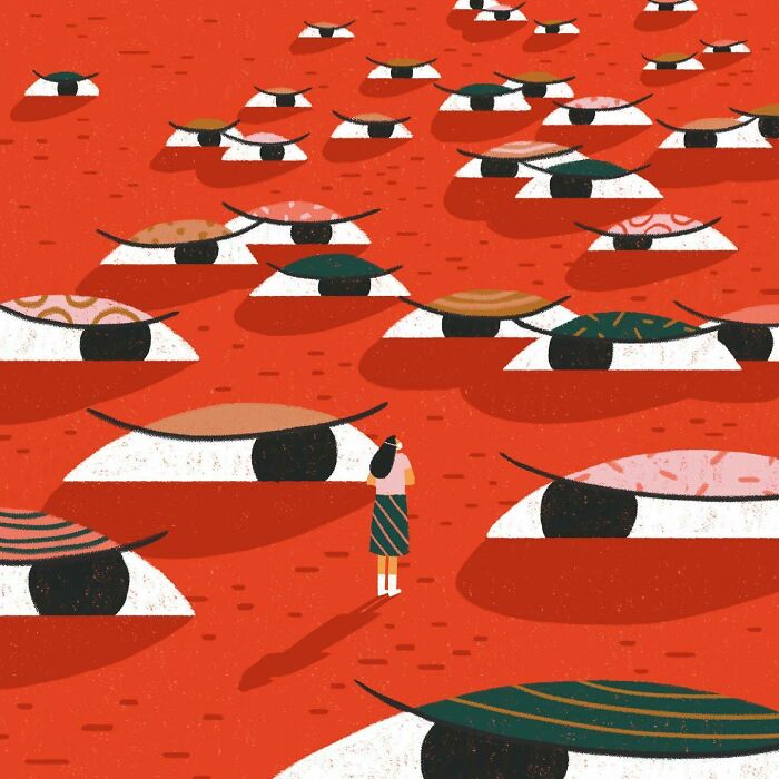 40 Vibrant And Immersive Visual Worlds By London-Based Illustrator Yukai Du