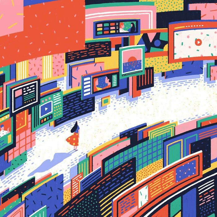 40 Vibrant And Immersive Visual Worlds By London-Based Illustrator Yukai Du