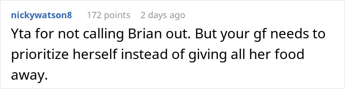 Guy Blasted Online For Confronting Girlfriend Over Food Sharing And Not The Friend Who Ate It