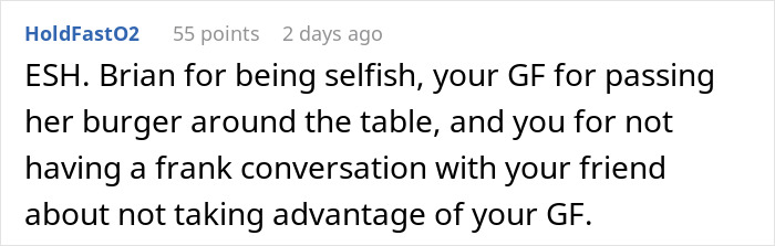 Guy Blasted Online For Confronting Girlfriend Over Food Sharing And Not The Friend Who Ate It