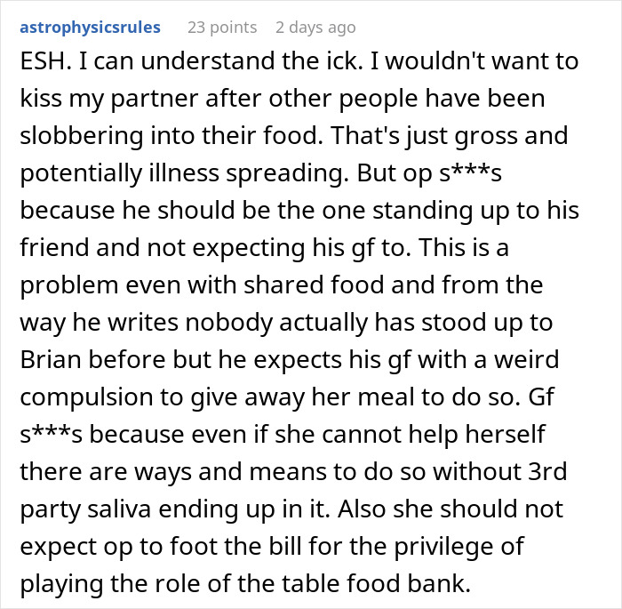 Guy Blasted Online For Confronting Girlfriend Over Food Sharing And Not The Friend Who Ate It