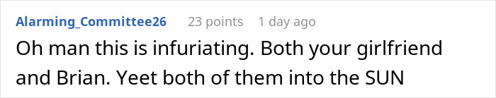 Guy Blasted Online For Confronting Girlfriend Over Food Sharing And Not The Friend Who Ate It