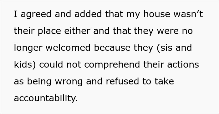 Woman Kicks Sister And Her “Monster” Kids Out In The Middle Of The Night, Bans Them From Visiting Woman Kicks Sister And Her “Monster” Kids Out In The Middle Of The Night, Bans Them From Visiting