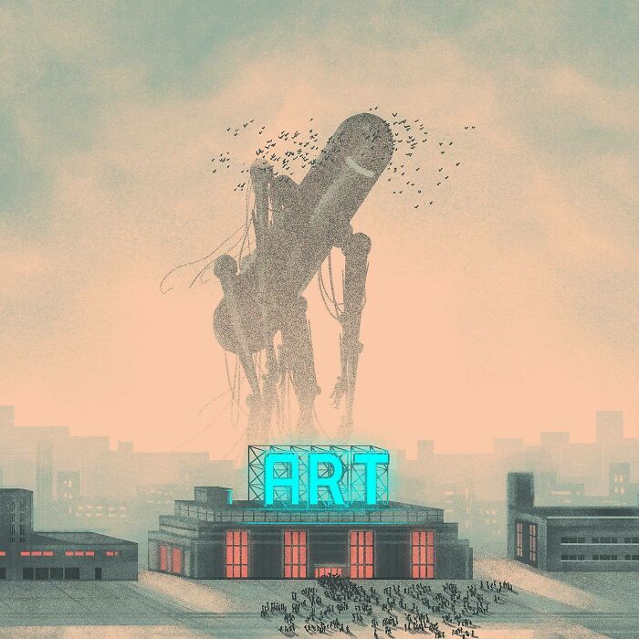 40 Bold Illustrations That Turn Ideas Into Clever Visual Metaphors By Paul Blow