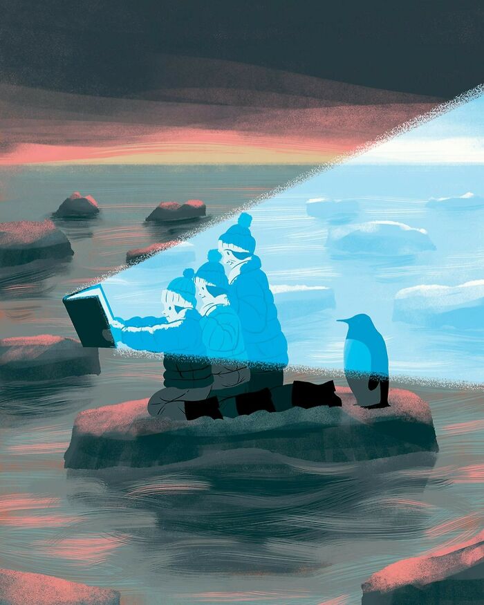 40 Bold Illustrations That Turn Ideas Into Clever Visual Metaphors By Paul Blow