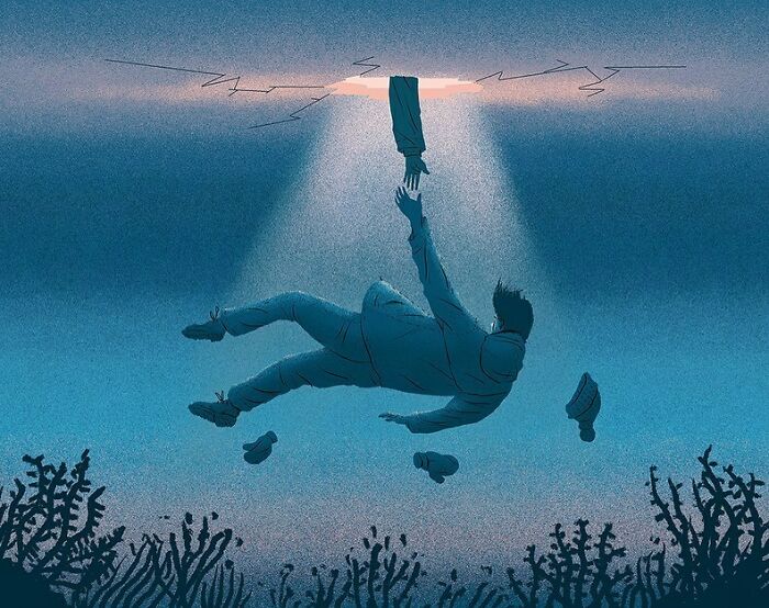 40 Bold Illustrations That Turn Ideas Into Clever Visual Metaphors By Paul Blow