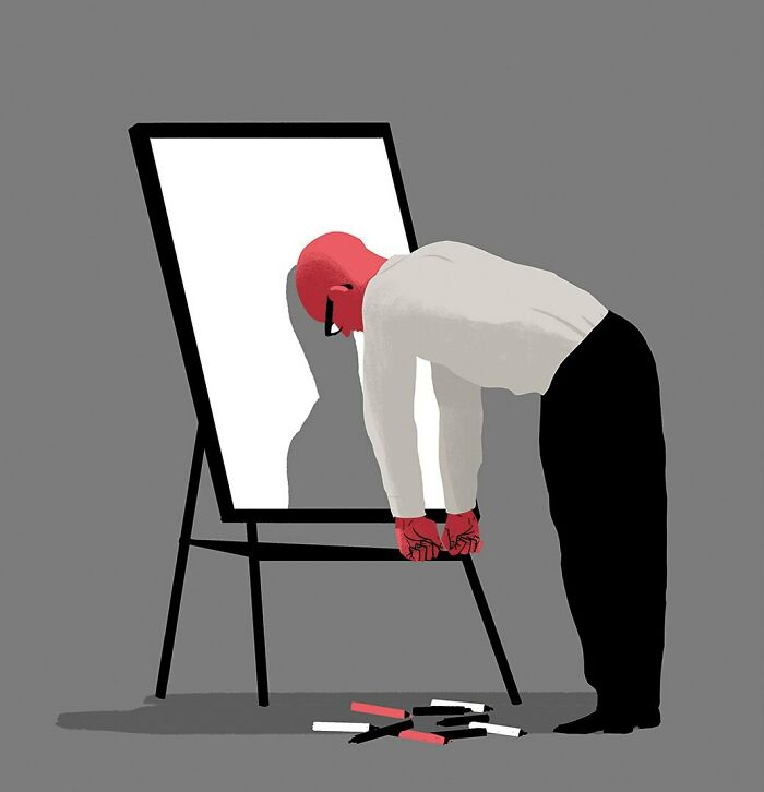 40 Bold Illustrations That Turn Ideas Into Clever Visual Metaphors By Paul Blow
