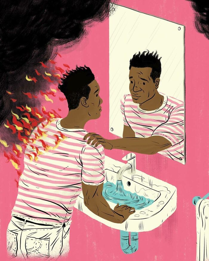 40 Bold Illustrations That Turn Ideas Into Clever Visual Metaphors By Paul Blow