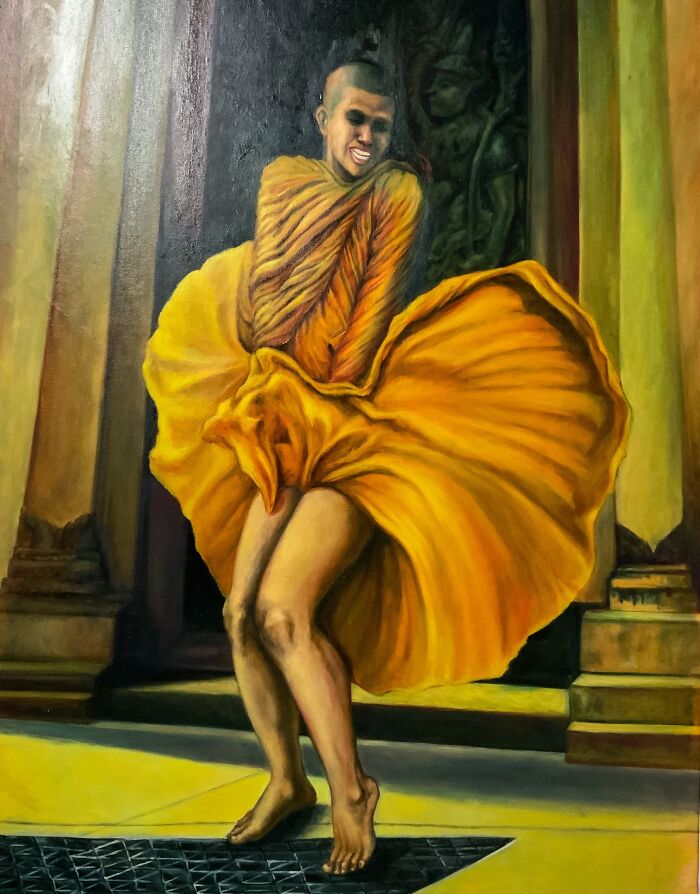 LuckyLeg&rsquo;s Thai Street Art Blends Dark Humor With Human Rights Themes (34 Pics)