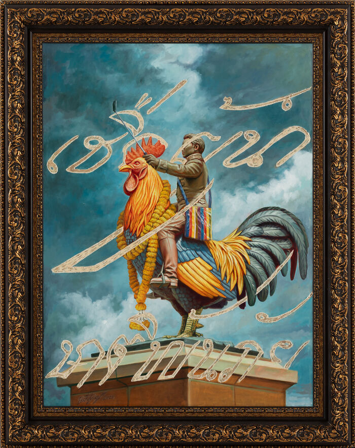 LuckyLeg&rsquo;s Thai Street Art Blends Dark Humor With Human Rights Themes (34 Pics)