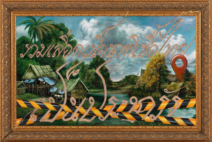 LuckyLeg&rsquo;s Thai Street Art Blends Dark Humor With Human Rights Themes (34 Pics)