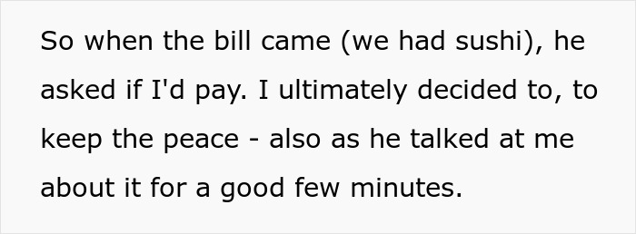 33YO Calls Struggling 22YO Date A “Gold Digger,” Forces Her To Pay For Dinner To Prove She’s Not 33YO Calls Struggling 22YO Date A “Gold Digger,” Forces Her To Pay For Dinner To Prove She’s Not