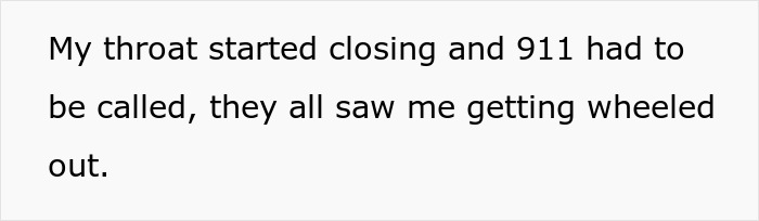 Rude Coworker Chokes On Peanut Dessert, Guy With Severe Allergy Takes Heat For Not Helping Her Rude Coworker Chokes On Peanut Dessert, Guy With Severe Allergy Takes Heat For Not Helping Her