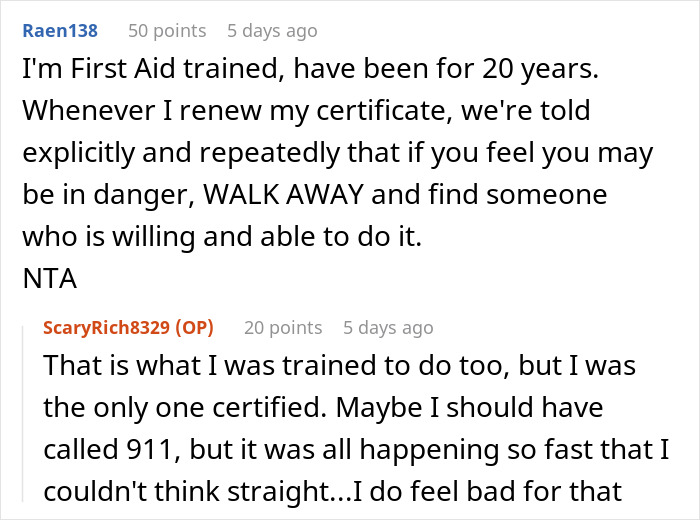 Rude Coworker Chokes On Peanut Dessert, Guy With Severe Allergy Takes Heat For Not Helping Her Rude Coworker Chokes On Peanut Dessert, Guy With Severe Allergy Takes Heat For Not Helping Her