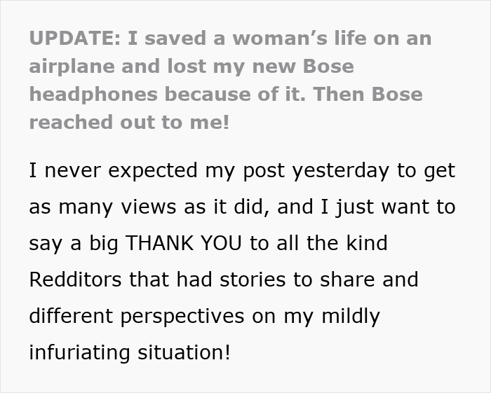 Doctor Spends Hours Reviving Woman On Plane, Annoyed The Airline Can&rsquo;t Return His Missing Headphones