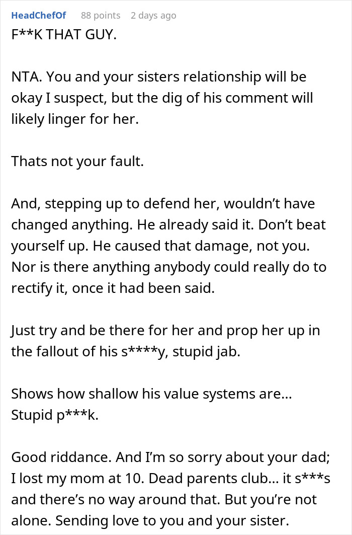 &ldquo;I Told Him It Was Over&rdquo;: Guy Blows Up A 3-Year Relationship With One Comment To GF&rsquo;s Teen Sister
