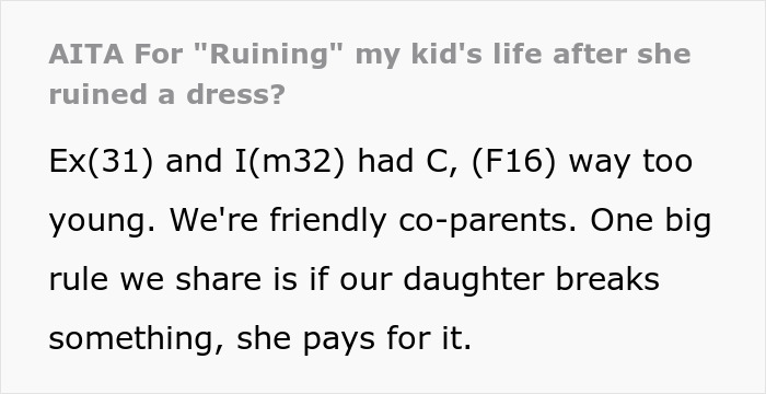Teen Claims Her Dad &ldquo;Ruined Her Future&rdquo; After Making Her Pay For The Wedding Dress She Destroyed