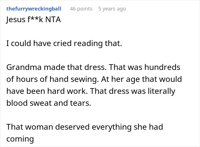 Teen Claims Her Dad &ldquo;Ruined Her Future&rdquo; After Making Her Pay For The Wedding Dress She Destroyed