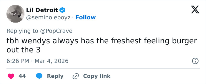 Wendy’s Has Now Joined The “Burger Battle” After McDonald’s CEO’s Viral Disaster