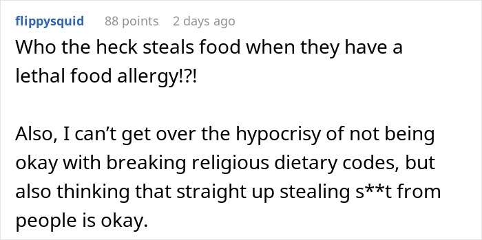 Food Thief With A Severe Allergy Steals Muslim Coworker&rsquo;s Lunch, Somehow She&rsquo;s The One Facing Backlash
