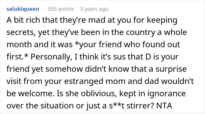 Parents Are Mad Daughter Didn&rsquo;t Tell Them She Bought A House While Being Sneaky Themselves
