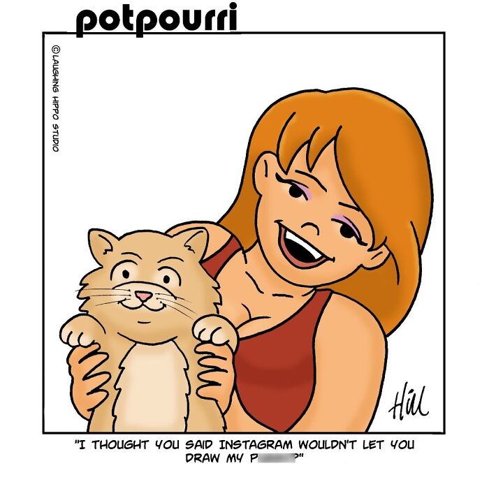 30 Hilarious Comics From Laughing Hippo Studio That Explain What Your Cat Is Really Thinking