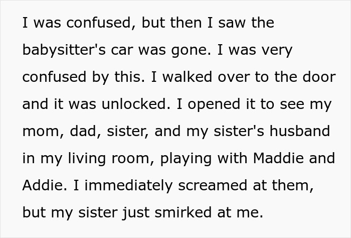 Family Demands Woman Give Up Her Babies To Sister Who “Deserves Them More,” Steals Them After She Refuses