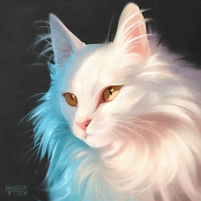 46 Dreamy Animal Portraits By Martith That Feel Soft, Magical, And Lifelike