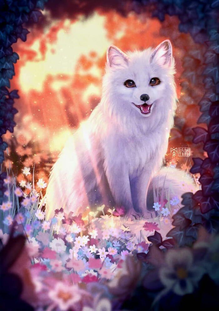 46 Dreamy Animal Portraits By Martith That Feel Soft, Magical, And Lifelike