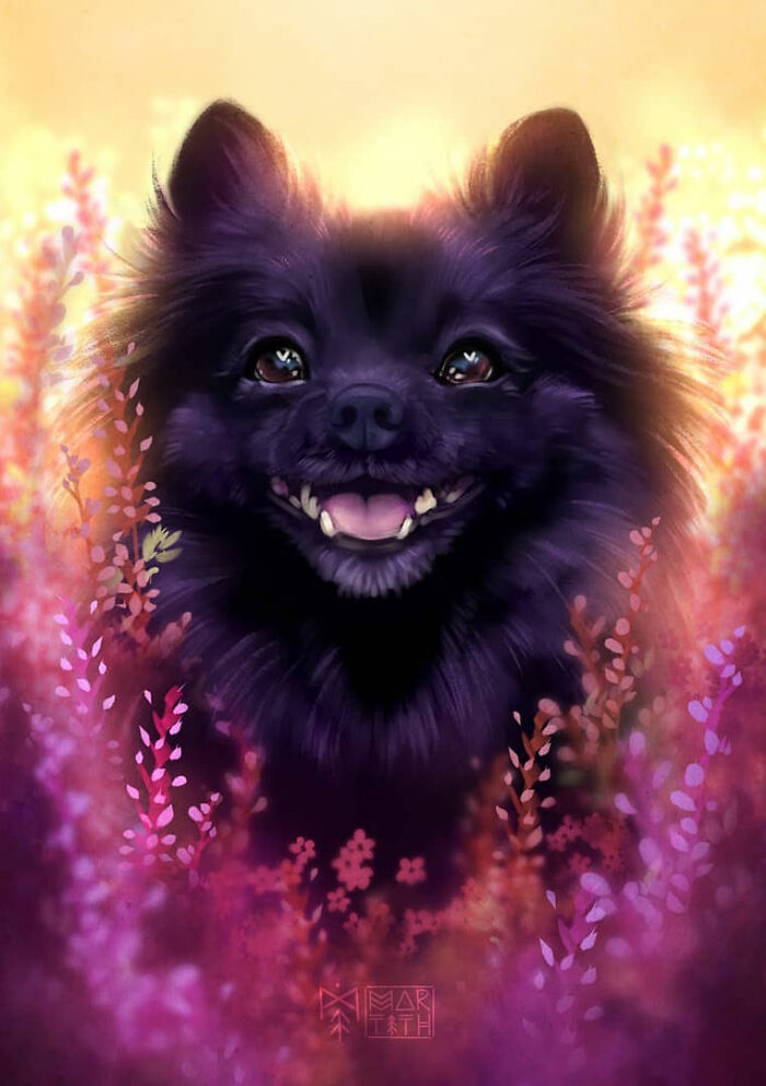 46 Dreamy Animal Portraits By Martith That Feel Soft, Magical, And Lifelike