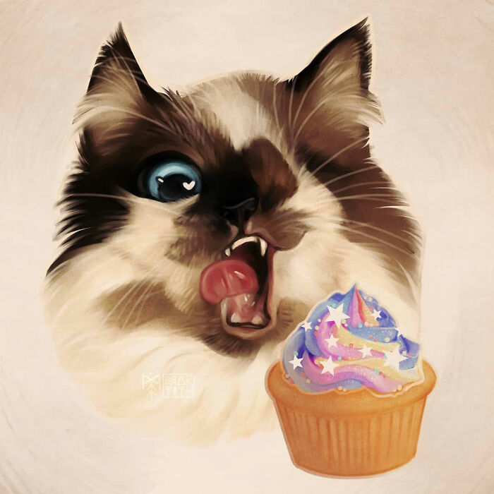 46 Dreamy Animal Portraits By Martith That Feel Soft, Magical, And Lifelike