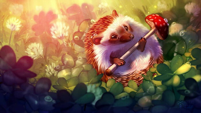 46 Dreamy Animal Portraits By Martith That Feel Soft, Magical, And Lifelike