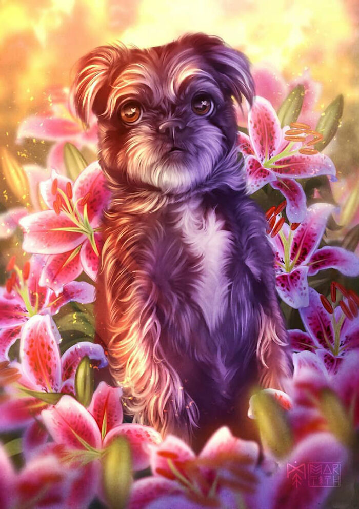 46 Dreamy Animal Portraits By Martith That Feel Soft, Magical, And Lifelike