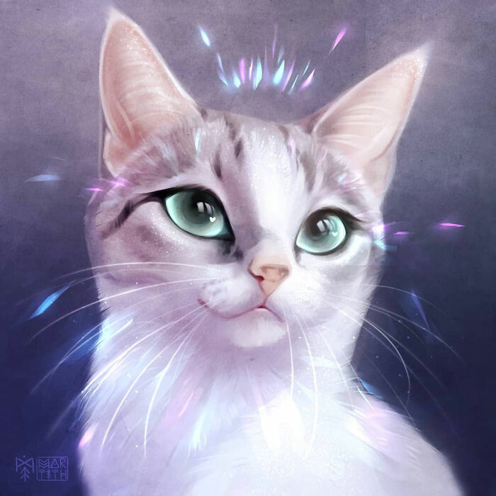 46 Dreamy Animal Portraits By Martith That Feel Soft, Magical, And Lifelike
