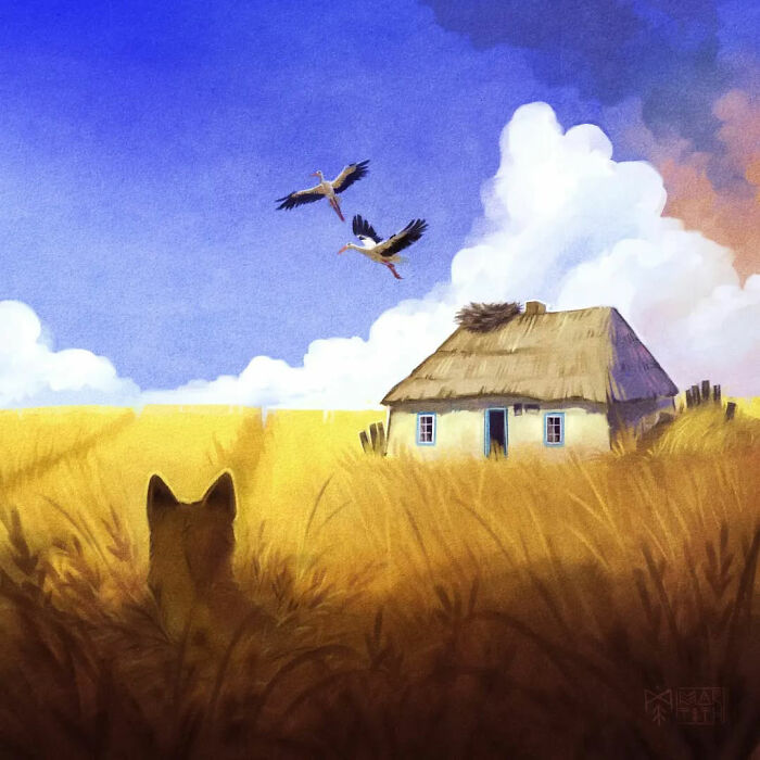 46 Dreamy Animal Portraits By Martith That Feel Soft, Magical, And Lifelike