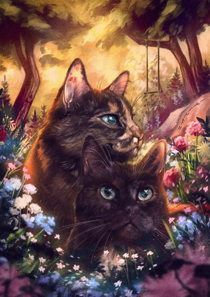 46 Dreamy Animal Portraits By Martith That Feel Soft, Magical, And Lifelike