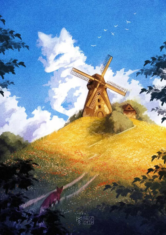 46 Dreamy Animal Portraits By Martith That Feel Soft, Magical, And Lifelike