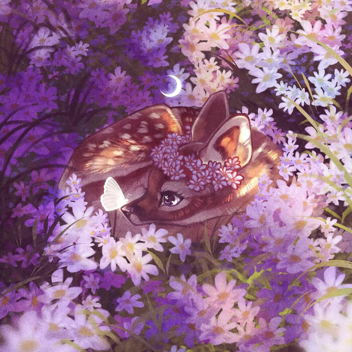 46 Dreamy Animal Portraits By Martith That Feel Soft, Magical, And Lifelike