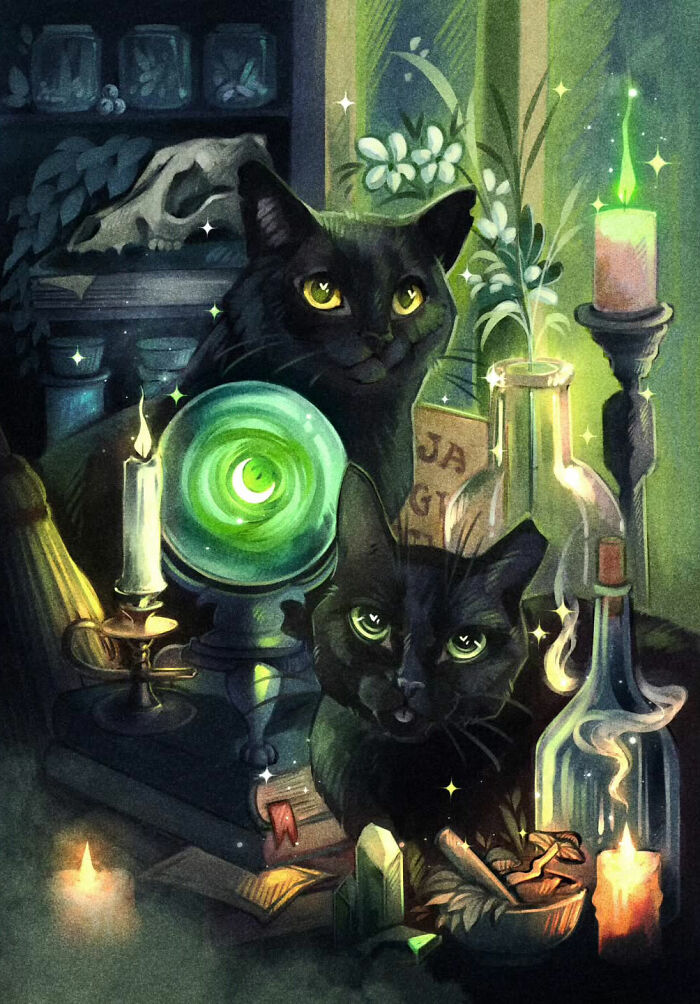 46 Dreamy Animal Portraits By Martith That Feel Soft, Magical, And Lifelike