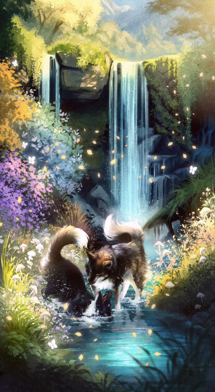 46 Dreamy Animal Portraits By Martith That Feel Soft, Magical, And Lifelike