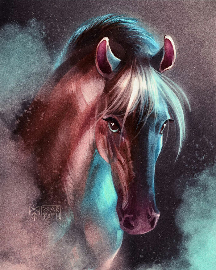 46 Dreamy Animal Portraits By Martith That Feel Soft, Magical, And Lifelike