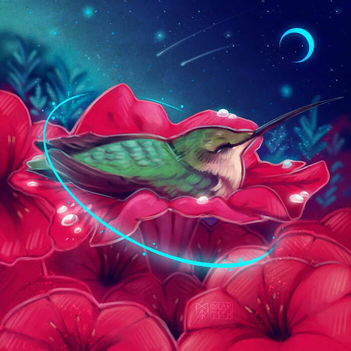 46 Dreamy Animal Portraits By Martith That Feel Soft, Magical, And Lifelike