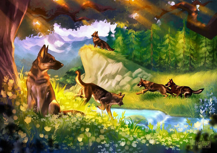 46 Dreamy Animal Portraits By Martith That Feel Soft, Magical, And Lifelike