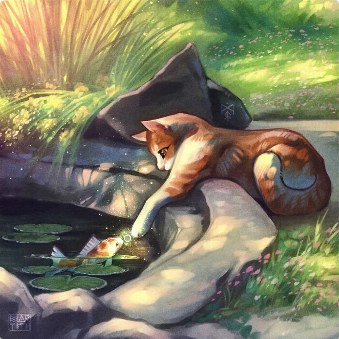 46 Dreamy Animal Portraits By Martith That Feel Soft, Magical, And Lifelike