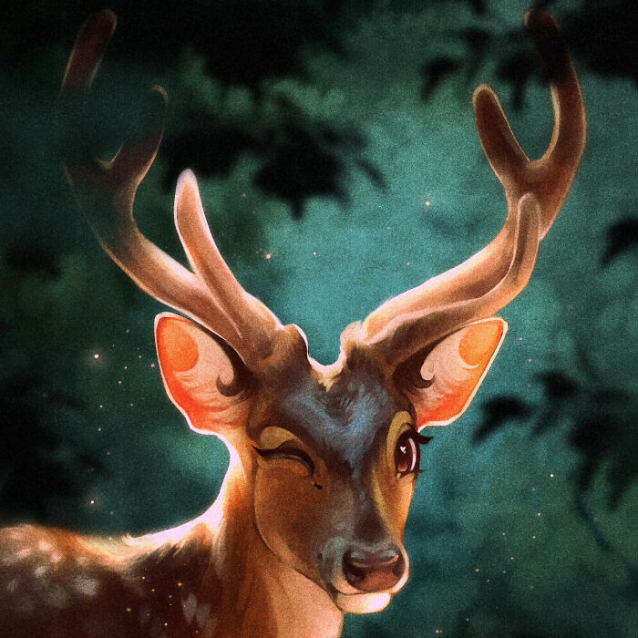 46 Dreamy Animal Portraits By Martith That Feel Soft, Magical, And Lifelike