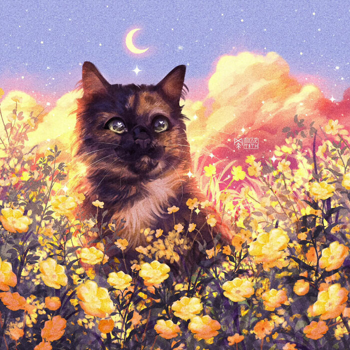 46 Dreamy Animal Portraits By Martith That Feel Soft, Magical, And Lifelike