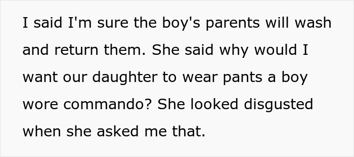 Wife Disgusted As Hubby Gives Daughter’s Pants To A Boy After A Bathroom Accident, Rages At Him