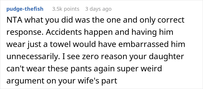 Wife Disgusted As Hubby Gives Daughter’s Pants To A Boy After A Bathroom Accident, Rages At Him