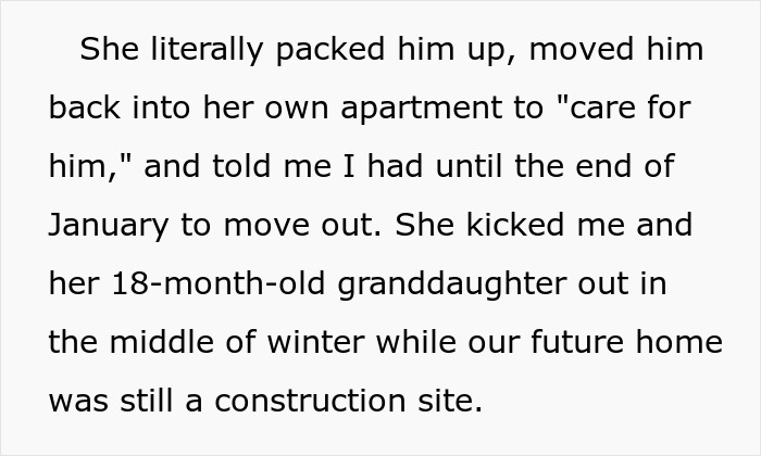 Cruel MIL Kicks Out DIL And Her 18MO Baby, Gets Mad After DIL Cuts Her Off For Good